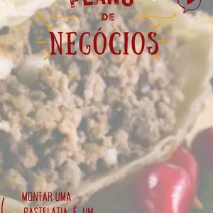 Imagem de capa para o Ebook Delícias Douradas: O Guia Definitivo para Montar sua Própria Pastelaria