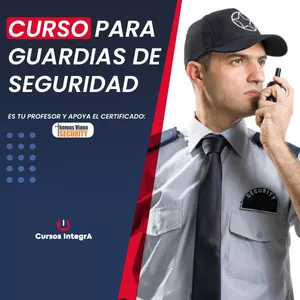 Imagen de portada para Curso online Curso para Guardias de Seguridad