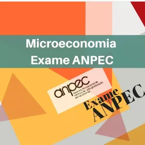 Imagem de capa para o Curso online Microeconomia ANPEC - 2