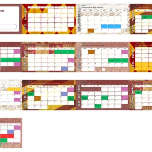 Imagem de capa para o Ebook Calendário temático (Harry Potter)