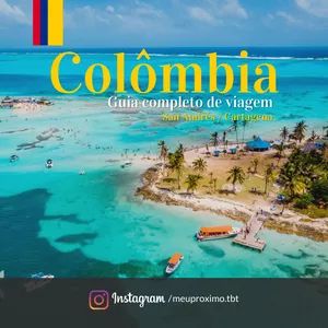 Imagem de capa para o Ebook Colômbia - Guia completo de viagem para San Andrés e Cartagena