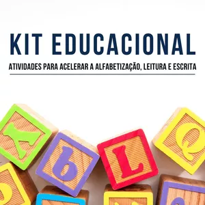 O Kit de Atividades para Acelerar a Alfabetização, Leitura e Escrita
