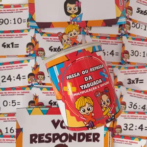 Imagem de capa para o Ebook Passa ou repassa da Tabuada (Multiplicação e Divisão)