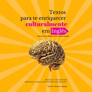 Imagem de capa para o Ebook Textos para te enriquecer culturalmente em inglês - Iniciantes