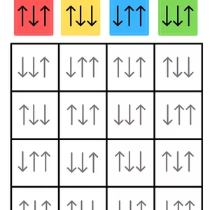 Imagem de capa para o Ebook HORA DE COLORIR - SIGA O COMANDO DAS SETAS