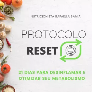 Imagem do curso PROTOCOLO RESET - Protocolo para desinflamar e otimizar seu  metabolismo