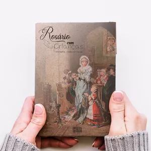 Imagem de capa para o Ebook E-book ilustrado Rosário com crianças