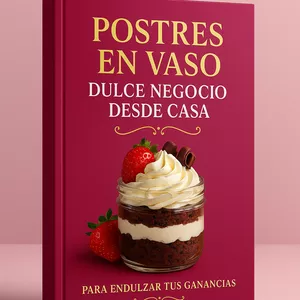Imagen de portada para Ebook Postres dulces en vaso: negocio desde casa