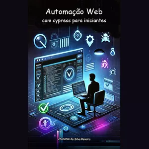 Imagem de capa para o Ebook Automação Web com Cypress para Iniciantes
