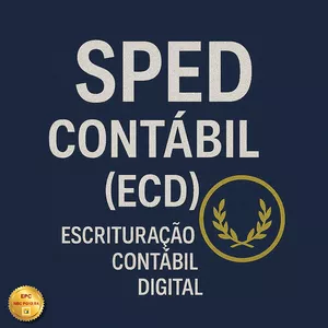 Imagem do curso SPED Contábil (ECD) - Escrituração Contábil Digital