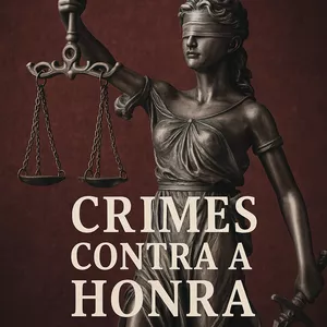 Imagem de capa para o Ebook CRIMES CONTRA A HONRA