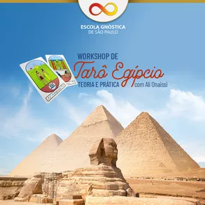 Imagem de capa para o Curso online Workshop de Tarô Egípcio - Teoria e Prática