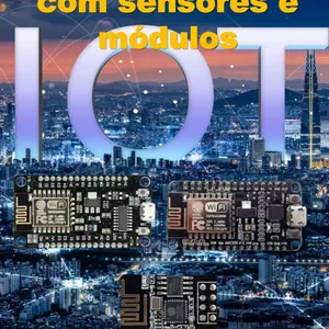 Imagem de capa para o Ebook Guia de Esp8266 com sensores e módulos