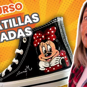 Imagen de portada para Curso online ZAPATILLAS PINTADAS