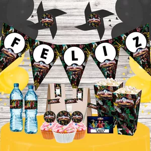 Imagen de portada para Curso online Kit Imprimible Power Ranger Candy Bar Personaliza tu Fiesta (PDF)