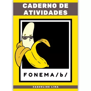 Imagem de capa para o Ebook CADERNO DE ATIVIDADES - FONEMA /b/
