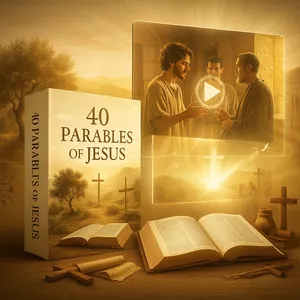 Imagen de portada para Curso online Las 40 Parábolas de Jesús – Cinematográficas