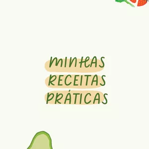 Imagem de capa para o Ebook Minhas receitas práticas 