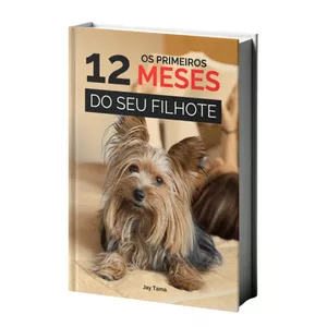 Imagem de capa para o Ebook OS PRIMEIROS 12 MESES DO SEU FILHOTE