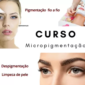 Imagem de capa para o Ebook Curso de micropigmentação fio a fio, despigmentação e limpeza de pele