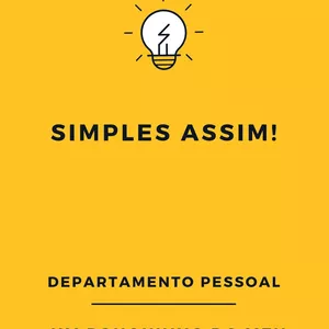 Imagem de capa para o Ebook D.P. Simples Assim - Um pouquinho do meu conhecimento para você