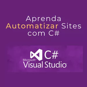 Imagem de Aprenda Automatizar Sites com C# criado por PAULO ROGERIO MARTINS MARQUES na hotmart