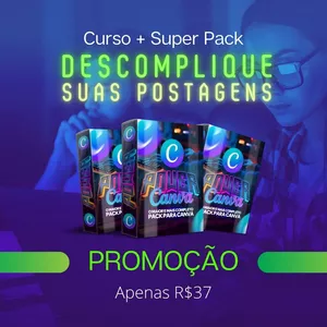 Imagem de capa para o Curso online Canva Business