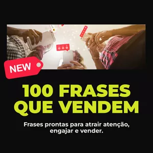 Imagem de capa para o Ebook 100 Frases que Vendem