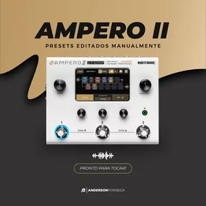 Imagem de capa para o Curso online AMPERO 2 STOMP // PRESETS