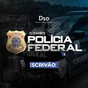 Imagem de capa para o Curso online Combo PF - Escrivão (Polícia Federal) – Curso pré-edital pós PF 2025