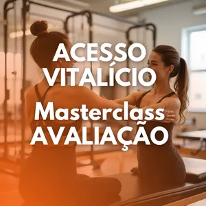 Imagem de capa para o Curso online Acesso Vitalício Masterclass Avaliando Aluno com Dor
