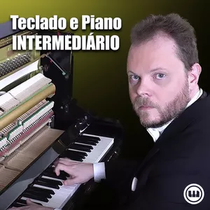 Imagem de capa para o Curso online Teclado &amp; Piano Intermediário com Lord Vinheteiro