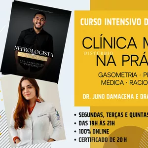 Imagem de capa para o Curso online Curso de Clínica Médica na Prática - Feito por nefrologistas