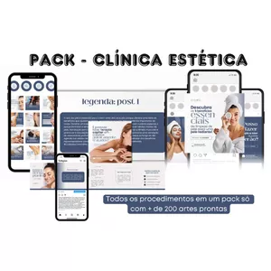Imagem de capa para o Curso online Pack Templates Estética