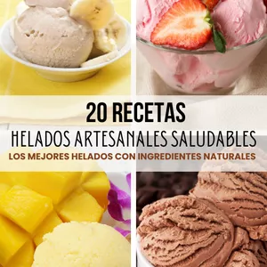Imagen de portada para Curso online 20 Recetas de Helados Artesanales Saludables