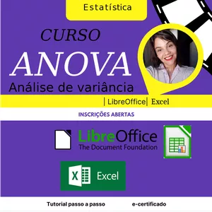 Imagem de capa para o Curso online Análise de Variância – ANOVA - Estatística e Probabilidade 