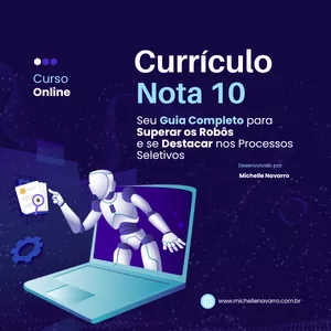 Imagem de capa para o Curso online Currículo Nota 10