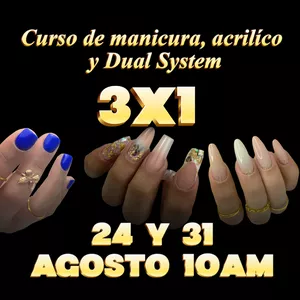Imagen de portada para Curso online Curso de manicura, acrilíco y Dual System