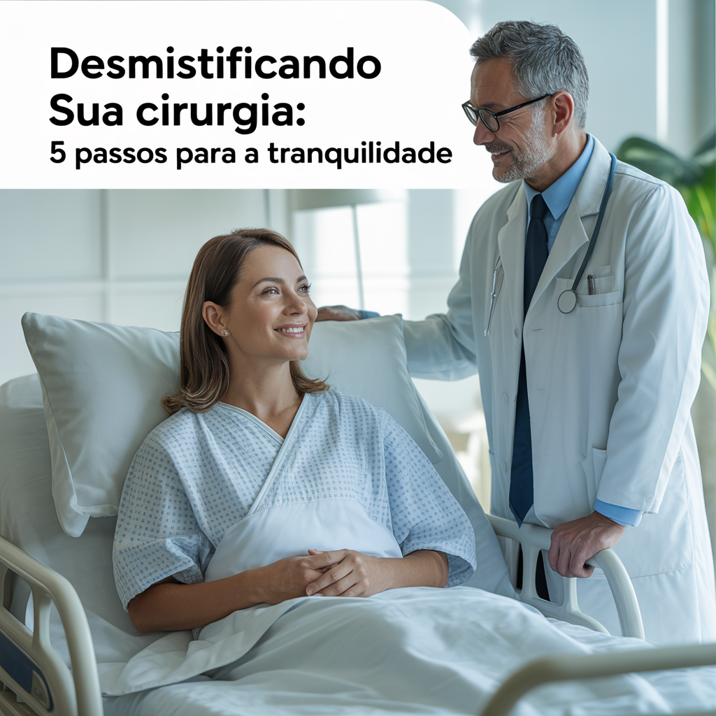 Imagem do curso Desmistificando sua Cirurgia: 5 passos para a tranquilidade
