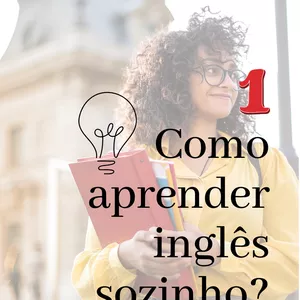 Imagem de capa para o Ebook E-book Como aprender inglês sozinho?