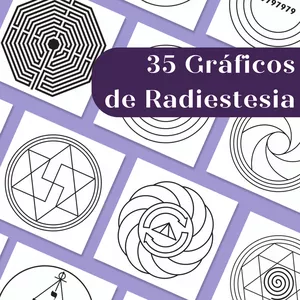 Imagem de capa para o Ebook 35 GRÁFICOS DE RADIESTESIA EM PDF PARA IMPRIMIR