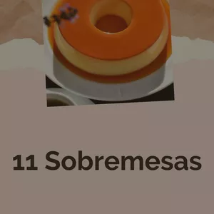 Imagem de capa para o Ebook 11 sobremesas 