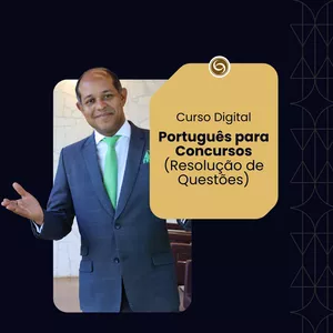 Imagem de capa para o Curso online Português para Concursos (Resolução de Questões)