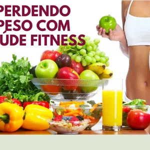 Imagem de capa para o Ebook PERDENDO PESO COM SAÚDE FITNESS