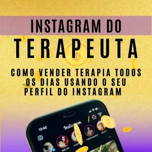 Imagem de capa para o Curso online Instagram do Terapeuta