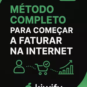Imagem de capa para o Ebook Método Completo Para Começar a Faturar na Internet 🚀