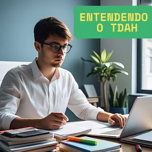 Imagem de capa para o Ebook ENTENDENDO O TDAH