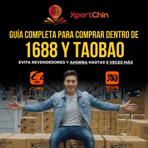 Imagen de portada para Curso online GUIA PARA COMPRAR EN 1688 y TAOBAO