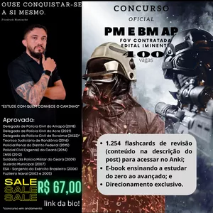 Imagem de capa para o Curso online 1.254 FLASHCARDS - CFO PMAP e BMAP