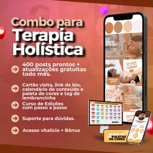 Imagem do curso Combo para Terapia Holística